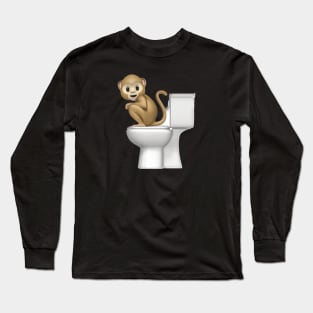 Monkey Crap! Long Sleeve T-Shirt